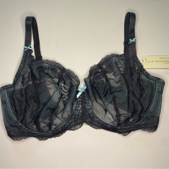 🆕 Elle Macpherson Intimates UNDERWIRE BRA USA/UK 38FF - Picture 1 of 12